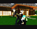 【MMD刀剣乱舞】虎視眈々【一期×鳴狐×鬼丸】