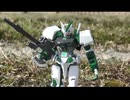 アウトドアガンプラ　1/100 ガンダムアストレイ グリーンフレームを作る