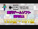 【最新】CMで見る歴代ゲームソフト国内売上 125位→101位