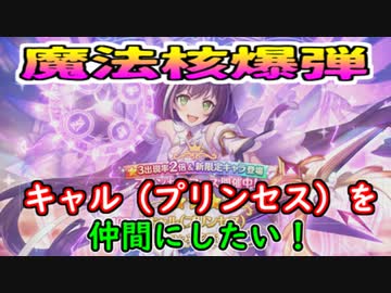 ☆プリコネR☆キャル（プリンセス）のガチャに挑む！