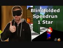 目隠しRTA スーパーマリオ64 - 1枚 in 25:55 Blindfolded Speedrun