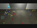 【GMOD】ピクミンをアンダーグラウンドで闘わせてみた