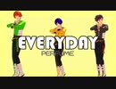 【MMDあんスタ】Everyday【忍・鉄虎・翠】