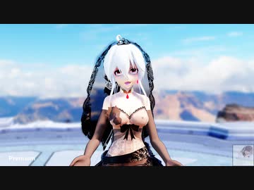 【MMD】TDA Bride Haku Black「Luna」