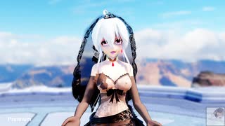 【MMD】TDA Bride Haku Black「Luna」