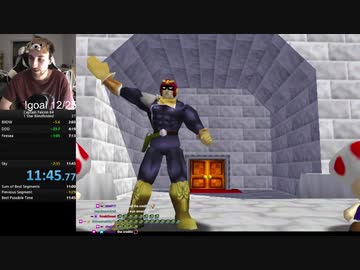 目隠しRTA スーパーキャプテン・ファルコン64 - 1枚 in 11:45 Blindfolded Speedrun