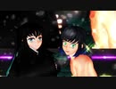 【鬼滅のMMD】「ロボキッス」（伊之助・無一郎）