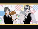 【MMD刀剣乱舞】パラレリズム恋心【燭台切・長谷部】