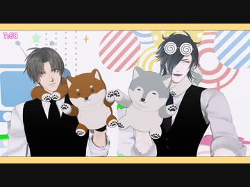 【MMD刀剣乱舞】パラレリズム恋心【燭台切・長谷部】