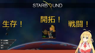 [PC] 開拓日誌 1日目 [Starbound]