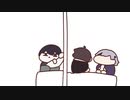 【手描き】同じホテルなのにハブってしまった話【三枝明那＆不破湊＆黛灰】