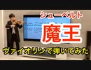 シューベルト「魔王」をヴァイオリンで弾いてみた
