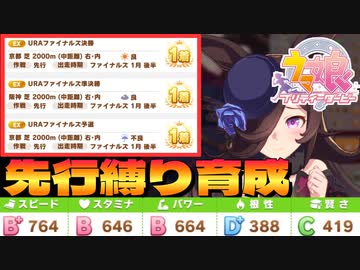 【 ウマ娘 】〝ライスシャワー〟先行縛りで『URAファイナルズ』優勝させる方法解説【 ウマ娘プリティーダービー 育成 攻略 】
