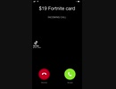 foernite card 19 dollar (funny)