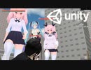 【巨大娘】地響き、新キャラ追加。【地球防衛軍風ゲーム制作】【giantess sizebox】