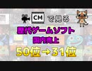 【最新】CMで見る歴代ゲームソフト国内売上 50位→31位