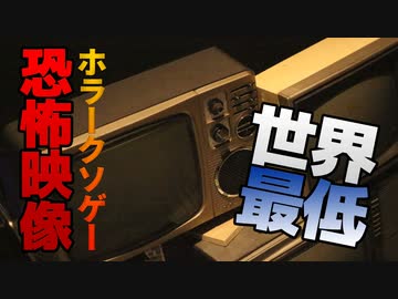 【世界最低品質】ホラークソゲーの恐怖映像