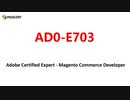 Adobe Magento Commerce Developer AD0-E703 Real Questions