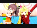 【VTuberMMD】ポジティブ☆ダンスタイム【夏色まつり/星川サラ】