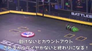 キャプテンシュレドレーター vs アックスバックワーズ