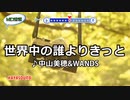 世界中の誰よりきっと 中山美穂&WANDS スタンダードカラオケ(リアル風演奏)