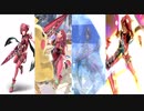 【スマブラSP リョナ Ryona】   ホムラに色々な技をしかける リョナ　画像集