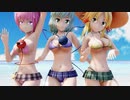 【東方MMD】桃源恋歌【さとり、こいし、すわこ】