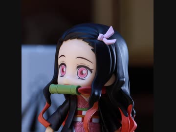 鬼滅の刃のフィギュアでオリジナルアニメを作ってみた。