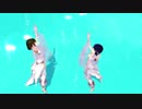 【水谷絵理誕生祭2021】りょうえりで『海を泳ぐ月』別Ver.【MMDりょうえり】