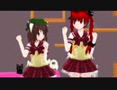 【東方MMD】JC風制服　橙×お燐「あいまいなまいにち」