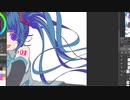 初　音　ミ　ク　か　い　て　み　た