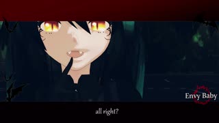 【MMD】エンヴィーベイビー【Sour式初音ミク/Sour miku vampire v2】【60fps】