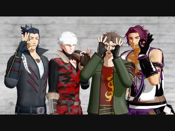 【MMD刀剣乱舞】槍４条でB.B.F（TOL様ver.）【大千鳥十文字槍・御手杵・蜻蛉切・日本号】