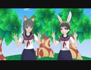 【MMD】ういてんで『うさぎときつね』【3/10は佐天さんの日】