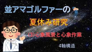 (3)心象風景と心象作業 take-4ゴルフの才能・感性は普通レベルではあるが、「スイングの仕組み」を理解したいと考えたアマチアゴルファーの取り組み＃文化人動画投稿企画