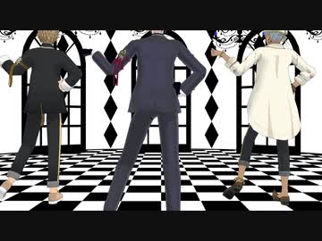 【MMDツイステ】２年生３人が踊る【Girls】