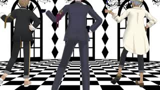 【MMDツイステ】２年生３人が踊る【Girls】