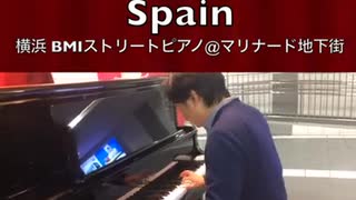 「#Spain」2018/12/24(月) #横浜 #関内 #BMIストリートピアノ #Piano #フリーピアノ #ストリートピアノ #Shorts #TikTok