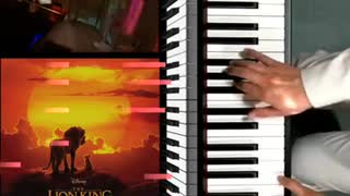 「Can You Feel the Love Tonight / #愛を感じて」#EltonJohn #Piano #ライオンキング #LionKing #Disney #Shorts #TikTok