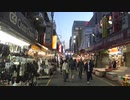 アメ横、上野ぶらり散歩旅。夕暮れ時【旅動画】