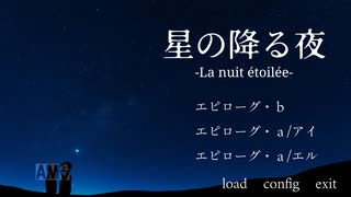 【星の降る夜 -La nuit etoilee-】 最期の星＞＜ 【実況プレイ】