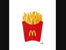 マクドナルドポテト揚げたアレンジ