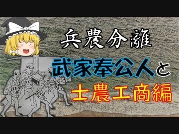 兵農分離解説　第1回『武家奉公人と士農工商』奉公人という人々