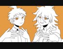 【手描きダンガンロンパ】日向と狛枝でThe Chattering Lack of Common Sense