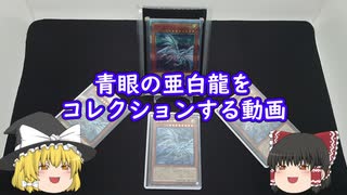 【遊戯王】 青眼の亜白龍をコレクションする動画 【ゆっくり】