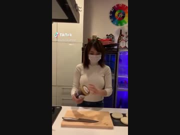 ノーブラ巨乳 TikTok