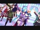 【アイドル部MMD】ポジティブ・パレード【ヤマトイオリ／神楽すず／八重沢なとり／もこ田めめめ／金剛いろは／花京院ちえり／木曽あずき／牛巻りこ／北上双葉／カルロ・ピノ】