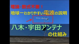 地デジ・TVのアンテナ(八木・宇田アンテナ)のしくみについて、超わかりやすく解説！