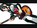 全部ダウンピッキングで弾いてくれる和音ちゃん
