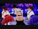 【艦これMMD】加賀と赤城で響喜乱舞（反転2人）　ray-mmd【MiluMMD】